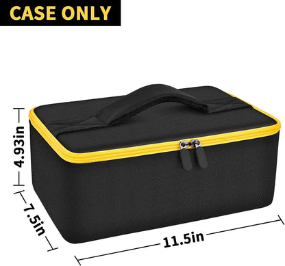 Bag Compatible with DEWALT 20V MAX Cut Off Tool 3 in 1 Brushless (DCS438B), Storage Case Carrying Holder Organizer (case only)