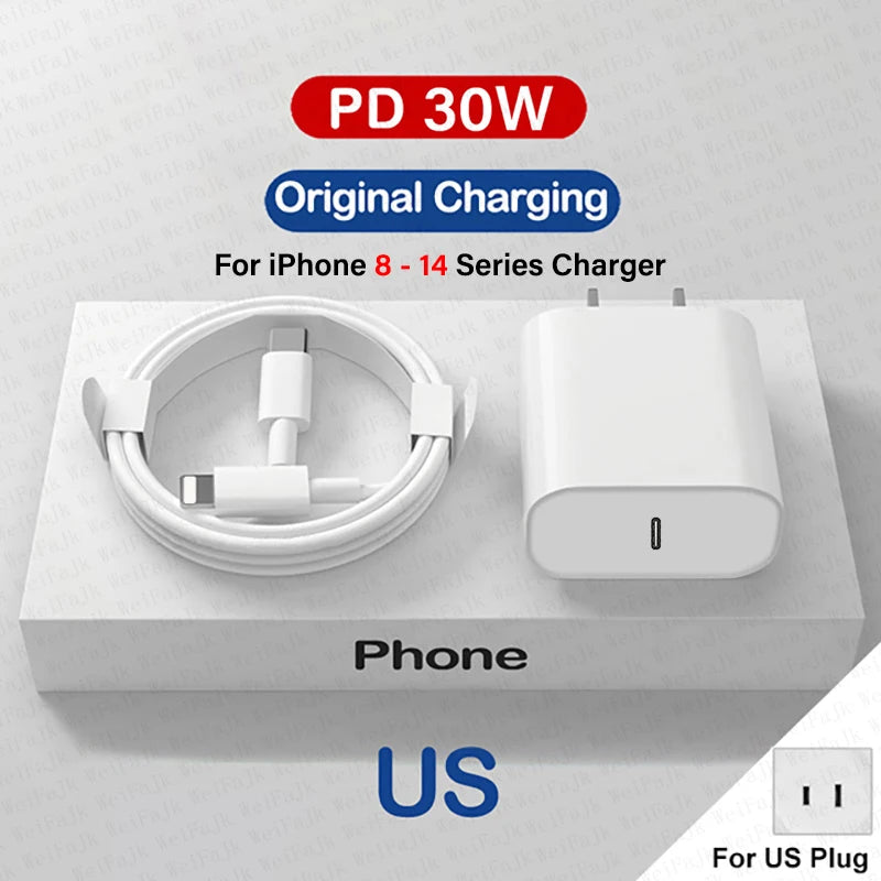 For Apple Magsafes Wireless Charger For iPhone 14 13 12 11 15 16 Pro Max Mini X XS XR Plus Fast Charging Type C Lightnings Cable