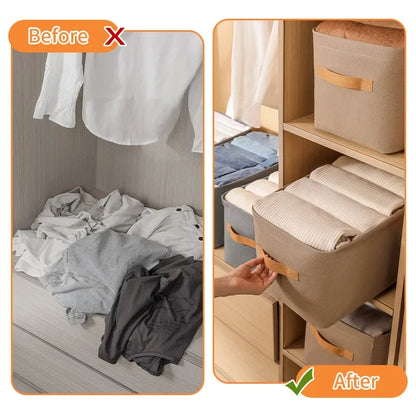 Thicken Clothes Organizer Pants Sweater Storage Cabinets Drawers Organizer Jeans Storage Box Wardrobe Clothes Storage Organizers