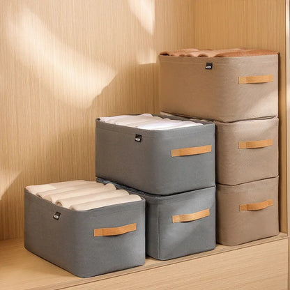 Thicken Clothes Organizer Pants Sweater Storage Cabinets Drawers Organizer Jeans Storage Box Wardrobe Clothes Storage Organizers