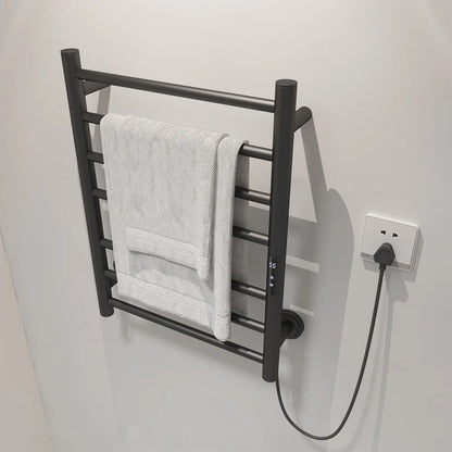 Electric Towel Dryer For Bathroom.Timing Electric Towel Rail.Digital Display Bath Towel Radiator.Wall Mounted Heated Towel Rack.