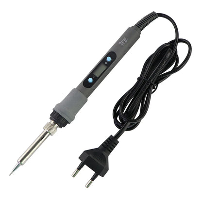 60W/80W Electric Soldering Iron Adjustable Temperature Digital Display Electronic Welding Repair Tools With Solder Tin Iron Tips