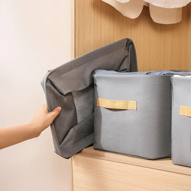 Thicken Clothes Organizer Pants Sweater Storage Cabinets Drawers Organizer Jeans Storage Box Wardrobe Clothes Storage Organizers