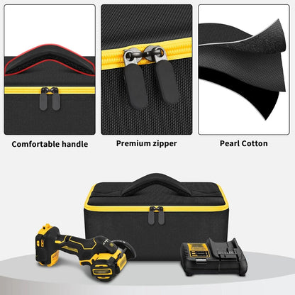 Bag Compatible with DEWALT 20V MAX Cut Off Tool 3 in 1 Brushless (DCS438B), Storage Case Carrying Holder Organizer (case only)