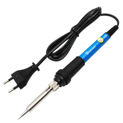 60W/80W Electric Soldering Iron Adjustable Temperature Digital Display Electronic Welding Repair Tools With Solder Tin Iron Tips